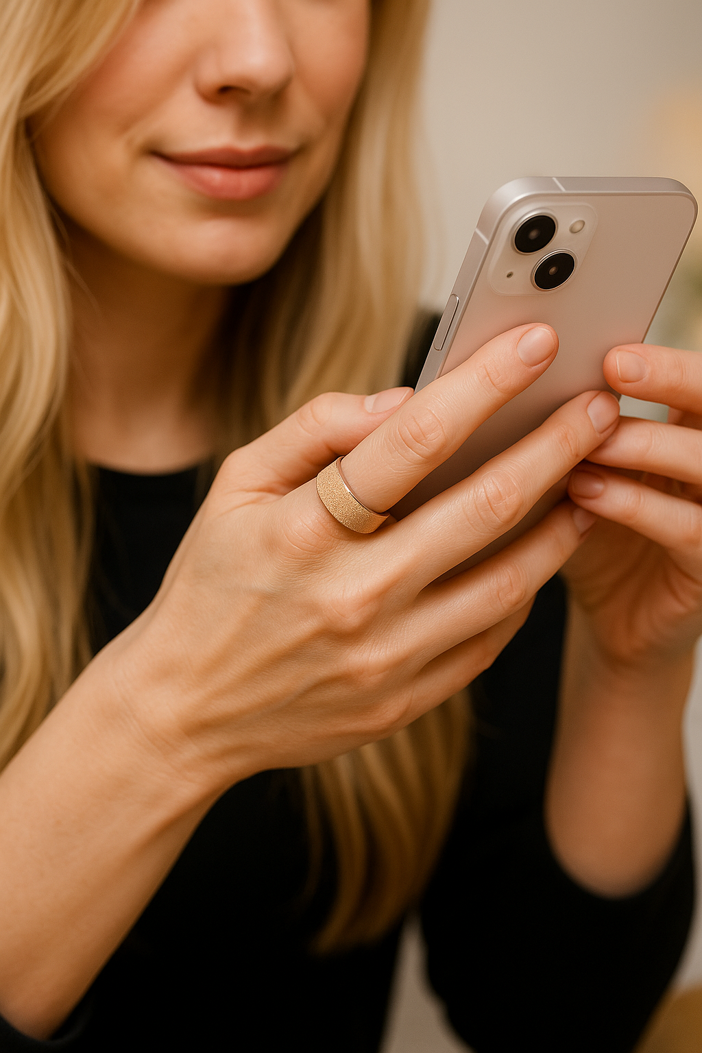 Mommy Smart Ring - Rosa guld